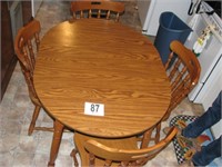 Dining table & 4chairs