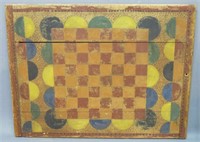 FOLK PAINTED GAMEBOARD