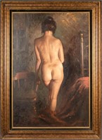Harold Johnsen - Oil on Canvas - Nude