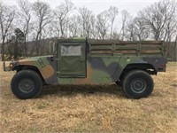 1989 Humvee M998 4x4 1-1/4 Ton Utility Truck