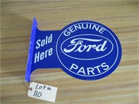 Ford Parts metal sign