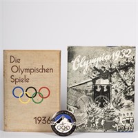 Group German Olympic Memorabilia - 1932 & 1936