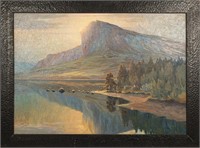 Oil on Canvas - Signed Halleborg