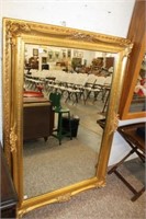 Large gold gilt Mirror