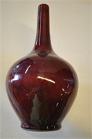 Fine Antique Asian Red Pottery Vase