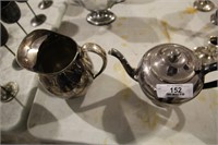 Teapot & Large Water Jug WM Rogers Hamilton ON