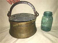 Antique Hammer copper kettle