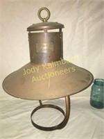 Brass lantern shade-Nasty Jacks Butte Montana