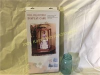 NEW collectible doll display case