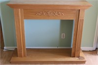 Wood Fireplace Mantle/Hearth