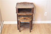 Antique Student Desk & Chair