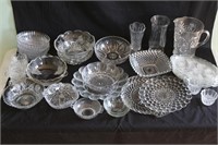 Clear Glassware - Bowls, Dishes, Vases & More