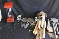 Large Lot of Assorted Windchimes