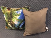 2 Reversible Accent Pillows