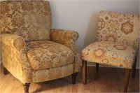 2 Upholstered Accent Chairs