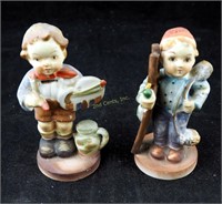 Vintage Hummel Replica Figurines Painter & Sweep