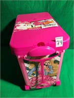 BARBIE STORAGE HOLDS 20 BARBIES