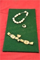 3 pcs Ivory Jewelry & Beads