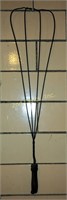 Antique Wood Wire 40" Dust Rug Carpet Beater