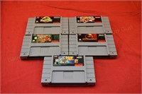 5 Super Nintendo Games