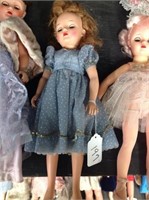 Doll with blue dress - IDEAL VT-18