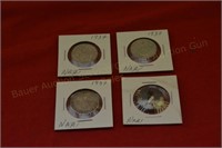 (4) Nazi Coins & Tokens