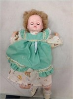 Doll with Green Dress - Egee 1973