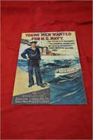 Authentic U.S. Navy Recruitment Poster