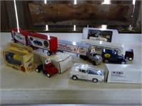 7 Diecast cars & trucks