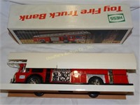 Hess toy fire truck bank