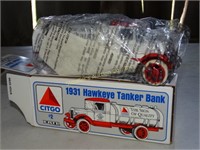 1931 Ertl Hawkeye bank