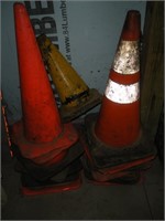 Safety Road Cones(17 pcs.)