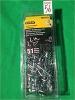 STANLEY PEGBOARD HOOK ASSORTMENT 51 PIECES