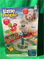 FISHER PRICE LITTLE PEOPLE SPINNIN SOUNDS AIRPORT