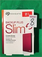 SEAGATE BACKUP HARD DRIVE 2TB