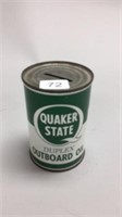 QUAKER STATE OUTBOARD OIL COIN BANK