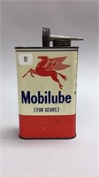 MOBILUBE GEAR OIL CAN WITH ORIGINAL SPOUT