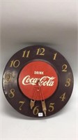 DRINK COCA COLA METAL CLOCK 18''