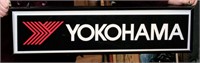 Dbl Sided Lighted Yokohama Tire Sign