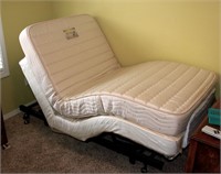 Electropedic Adjustable Massage Bed Twin Size