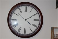 Large round wall clock