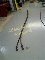 24 foot heavy duty double hook chain