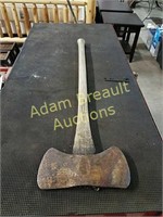 36 inch double bladed axe