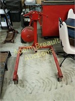 Heavy duty steel engine stand