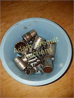 Assorted shallow well sockets