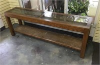 Glass Top Entry/Library/Sofa Table