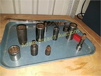 Assorted large sockets