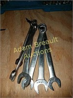 6 Craftsman metric box end wrenches