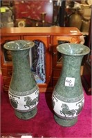 2pc Greek Vases