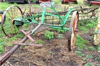 HORSE DRAWN SIDE DELIVERY HAY RAKE